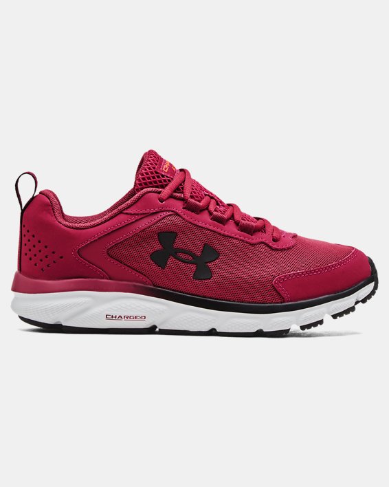 Women's UA Charged Assert 9 Running Shoes, Red, pdpMainDesktop image number 0